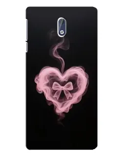 Чохол для Nokia 3 з картинкою «Димчасте серце» Чохол для Nokia 3 з картинкою «Димчасте серце»