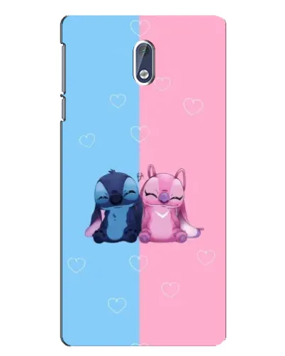 Чохол для Nokia 3 з картинкою «Stitch та Angel Love» Чохол для Nokia 3 з картинкою «Stitch та Angel Love»