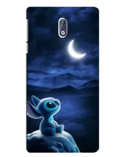 Чохол для Nokia 3 з картинкою «Місячна ніч Стіча» Чохол для Nokia 3 з картинкою «Місячна ніч Стіча»
