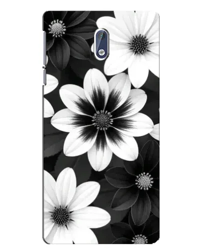 Чохол для Nokia 3 з картинкою «Монохромні айстри» Чохол для Nokia 3 з картинкою «Монохромні айстри»