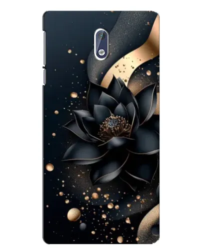Чохол для Nokia 3 з картинкою «Чорний лотос» Чохол для Nokia 3 з картинкою «Чорний лотос»