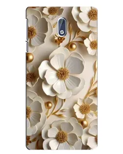 Чохол для Nokia 3 з картинкою «Білі паперові квіти» Чохол для Nokia 3 з картинкою «Білі паперові квіти»