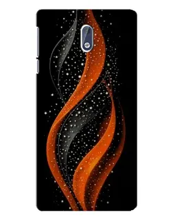 Чохол для Nokia 3 з картинкою «Вогняна зоряна хвиля» Чохол для Nokia 3 з картинкою «Вогняна зоряна хвиля»