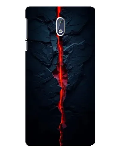 Чохол для Nokia 3 з картинкою «Червона лавова тріщина» Чохол для Nokia 3 з картинкою «Червона лавова тріщина»