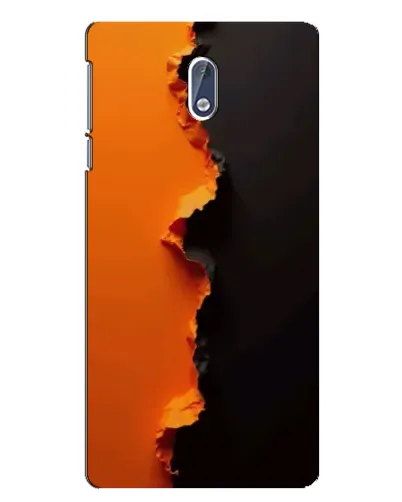 Чохол для Nokia 3 з картинкою «Помаранчевий розлом» Чохол для Nokia 3 з картинкою «Помаранчевий розлом»