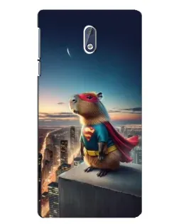 Чохол для Nokia 3 з картинкою «Капі-мен супергерой» Чохол для Nokia 3 з картинкою «Капі-мен супергерой»