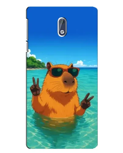 Чохол для Nokia 3 з картинкою «Морська капібара» Чохол для Nokia 3 з картинкою «Морська капібара»