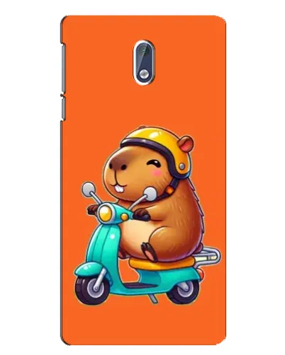 Чохол для Nokia 3 з картинкою «Капібара на скутері» Чохол для Nokia 3 з картинкою «Капібара на скутері»