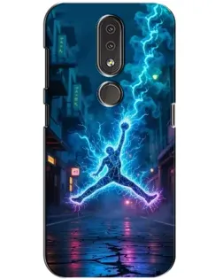 Чехол для Nokia 4.2 с картинкой «Jordan Gold Jumpman» Чехол для Nokia 4.2 с картинкой «Jordan Gold Jumpman»
