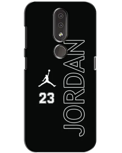 Чехол для Nokia 4.2 с картинкой «Jordan Vertical»