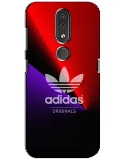 Чехол для Nokia 4.2 с картинкой «Adidas Red Neon» Чехол для Nokia 4.2 с картинкой «Adidas Red Neon»
