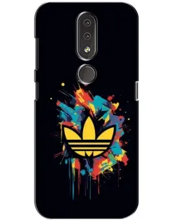 Чехол для Nokia 4.2 с картинкой «Adidas Splash» Чехол для Nokia 4.2 с картинкой «Adidas Splash»