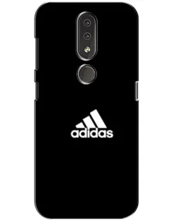 Чехол для Nokia 4.2 с картинкой «Adidas Red Style»