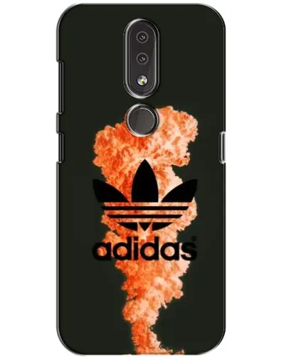 Чехол для Nokia 4.2 с картинкой «Оранжевый дым Adidas» Чехол для Nokia 4.2 с картинкой «Оранжевый дым Adidas»