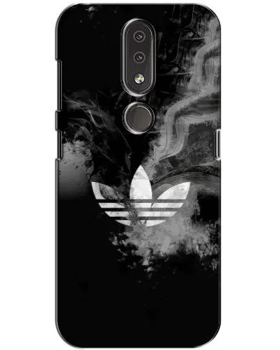 Чехол для Nokia 4.2 с картинкой «Абстрактный дым Adidas» Чехол для Nokia 4.2 с картинкой «Абстрактный дым Adidas»