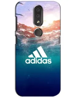 Чехол для Nokia 4.2 с картинкой «Океанская глубина адидас»