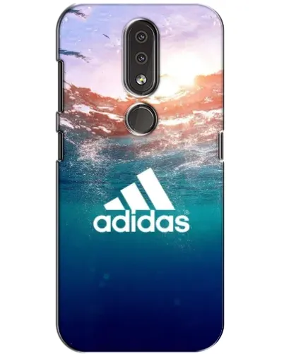 Чехол для Nokia 4.2 с картинкой «Океанская глубина адидас» Чехол для Nokia 4.2 с картинкой «Океанская глубина адидас»