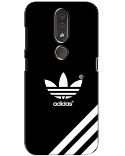 Чехол для Nokia 4.2 с картинкой «Adidas с диагональными полосами»