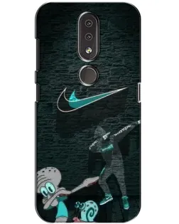 Чехол для Nokia 4.2 с картинкой «Спортивный арт Nike» Чехол для Nokia 4.2 с картинкой «Спортивный арт Nike»