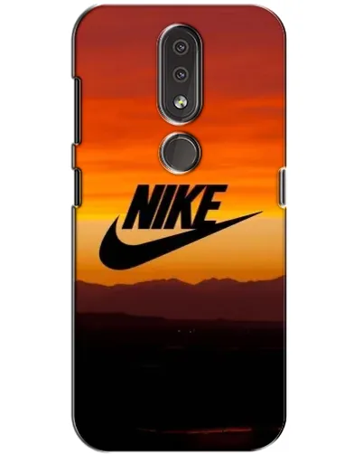 Чехол для Nokia 4.2 с картинкой «Nike — вечерний горизонт»
