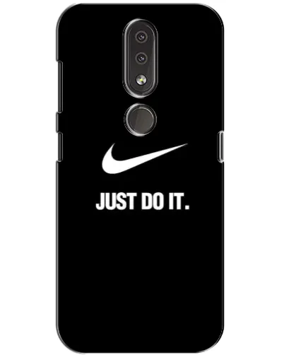 Чехол для Nokia 4.2 с картинкой «Классический принт Nike»