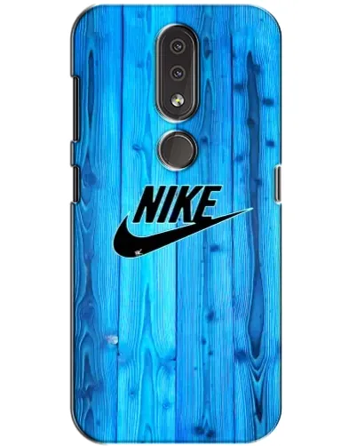 Чехол для Nokia 4.2 с картинкой «Голубое дерево Nike»