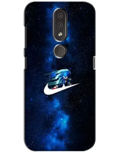 Чехол для Nokia 4.2 с картинкой «Звездный путь Nike»