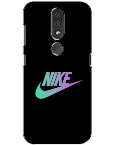 Чехол для Nokia 4.2 с картинкой «Nike — городская ночь»