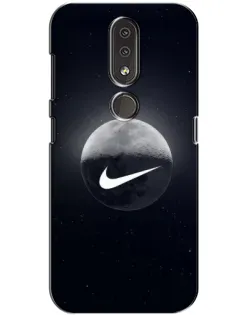Чехол для Nokia 4.2 с картинкой «Nike в стиле граффити»