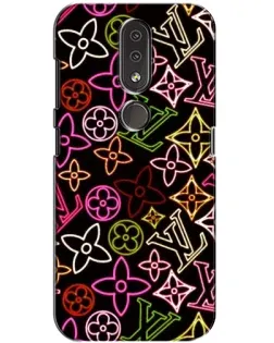 Чехол для Nokia 4.2 с картинкой «Неоновый микс Nike» Чехол для Nokia 4.2 с картинкой «Неоновый микс Nike»
