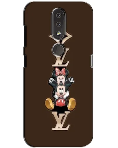 Чехол для Nokia 4.2 с картинкой «LV и Микки Маус» Чехол для Nokia 4.2 с картинкой «LV и Микки Маус»
