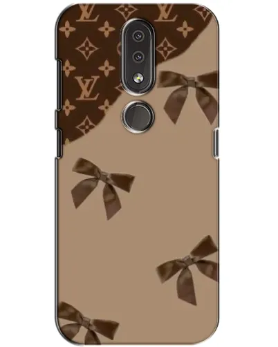Чехол для Nokia 4.2 с картинкой «LV — кофейный атлас» Чехол для Nokia 4.2 с картинкой «LV — кофейный атлас»