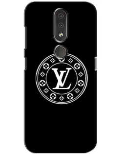 Чехол для Nokia 4.2 с картинкой «LV — печать стиля»