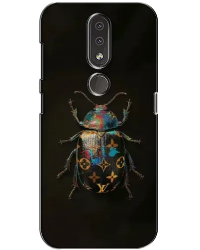 Чехол для Nokia 4.2 с картинкой «LV — мраморный принт» Чехол для Nokia 4.2 с картинкой «LV — мраморный принт»