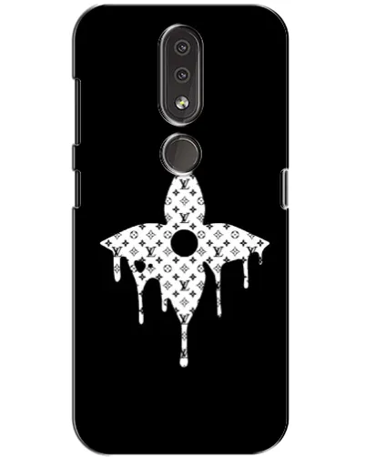 Чехол для Nokia 4.2 с картинкой «Цветочная монограмма» Чехол для Nokia 4.2 с картинкой «Цветочная монограмма»