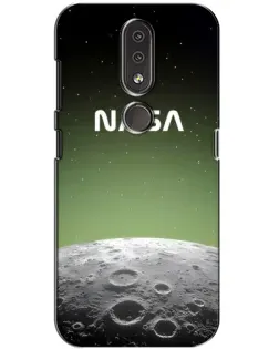 Чехол для Nokia 4.2 с картинкой «NASA — лунный градиент»