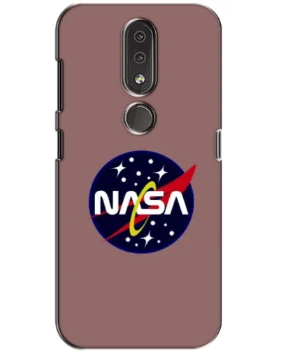 Чехол для Nokia 4.2 с картинкой «NASA — ретро космос»