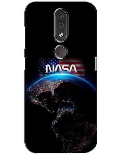 Чехол для Nokia 4.2 с картинкой «Земля из космоса NASA»