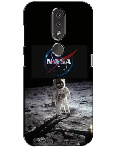 Чехол для Nokia 4.2 с картинкой «Астронавт на Луне»