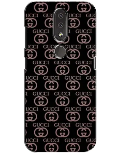 Чехол для Nokia 4.2 с картинкой «Классическая монограмма Gucci»