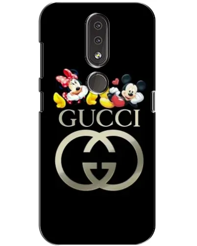 Чехол для Nokia 4.2 с картинкой «Gucci — герои Disney»