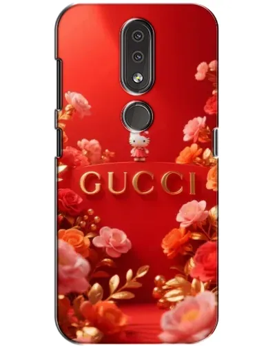 Чехол для Nokia 4.2 с картинкой «Gucci — золотой сад»