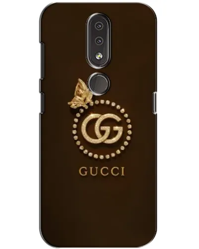 Чехол для Nokia 4.2 с картинкой «Gucci — золотая бабочка»