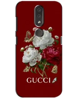 Чехол для Nokia 4.2 с картинкой «Gucci —  сад»