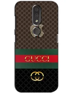 Чехол для Nokia 4.2 с картинкой «Gucci — брендированный десерт»