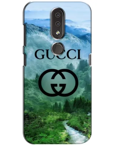 Чехол для Nokia 4.2 с картинкой «Gucci — горный пейзаж»