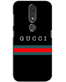 Чехол для Nokia 4.2 с картинкой «Gucci — красный пояс»