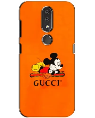 Чехол для Nokia 4.2 с картинкой «Микки Маус Gucci — оранж» Чехол для Nokia 4.2 с картинкой «Микки Маус Gucci — оранж»