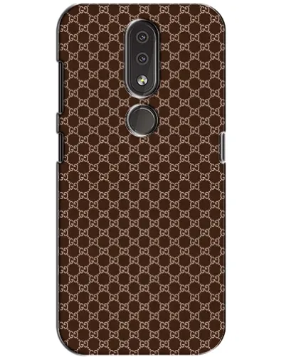 Чехол для Nokia 4.2 с картинкой «Gucci — шоколадная сетка» Чехол для Nokia 4.2 с картинкой «Gucci — шоколадная сетка»