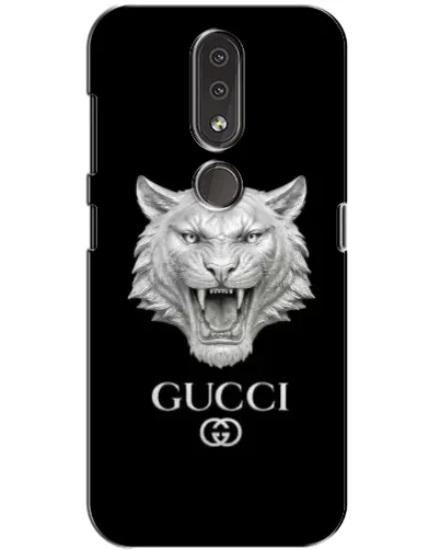 Чохол для Nokia 4.2 з картинкою «Gucci — срібний лев» Чохол для Nokia 4.2 з картинкою «Gucci — срібний лев»